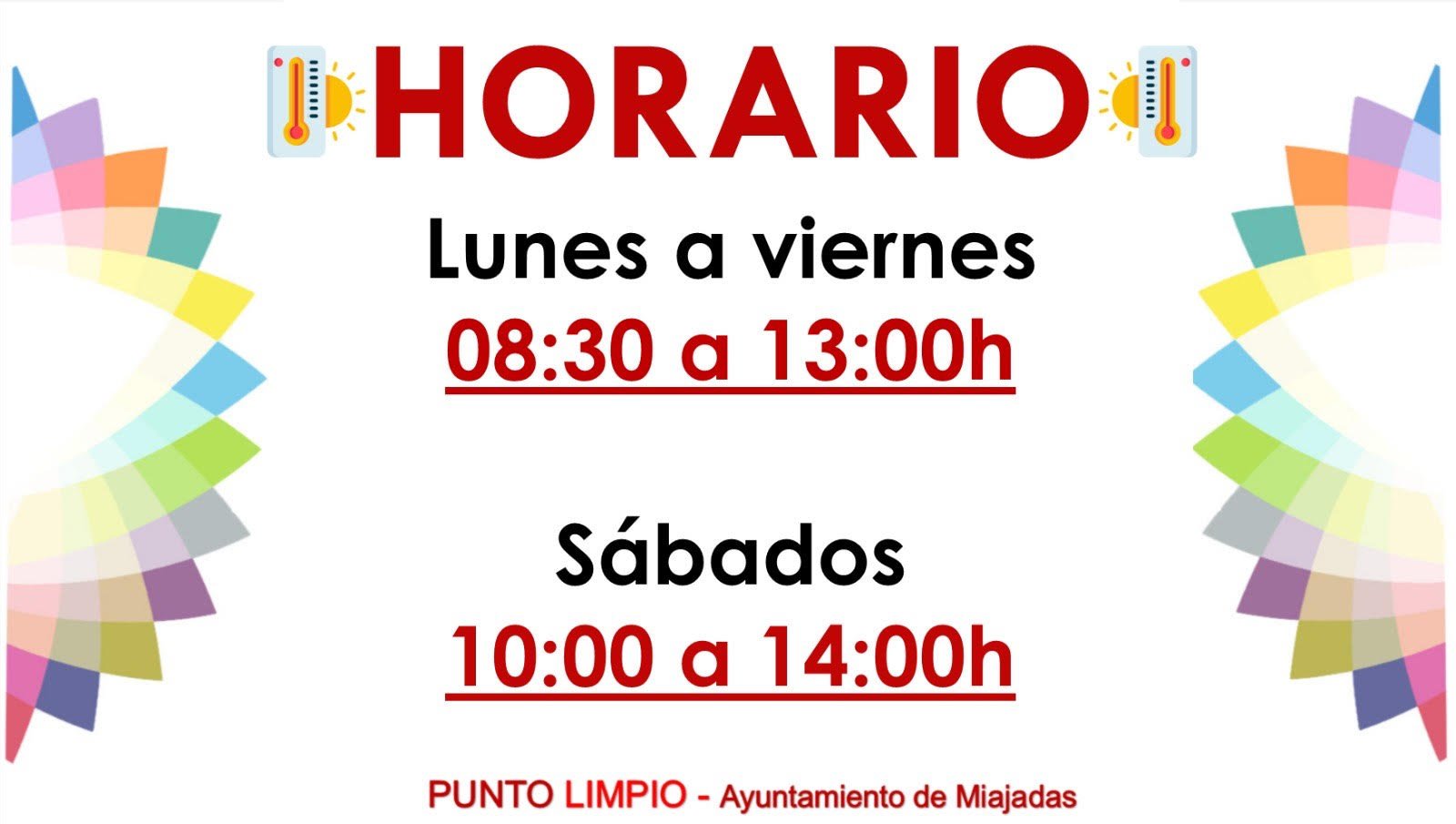 Cambios en el horario de operación en el Punto Limpio de la ciudad desde el próximo lunes 22 de julio