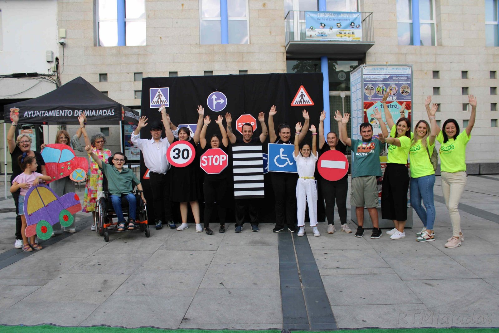 Miajadas Incluye presenta una obra teatral innovadora en la Semana Europea de la Movilidad 2024