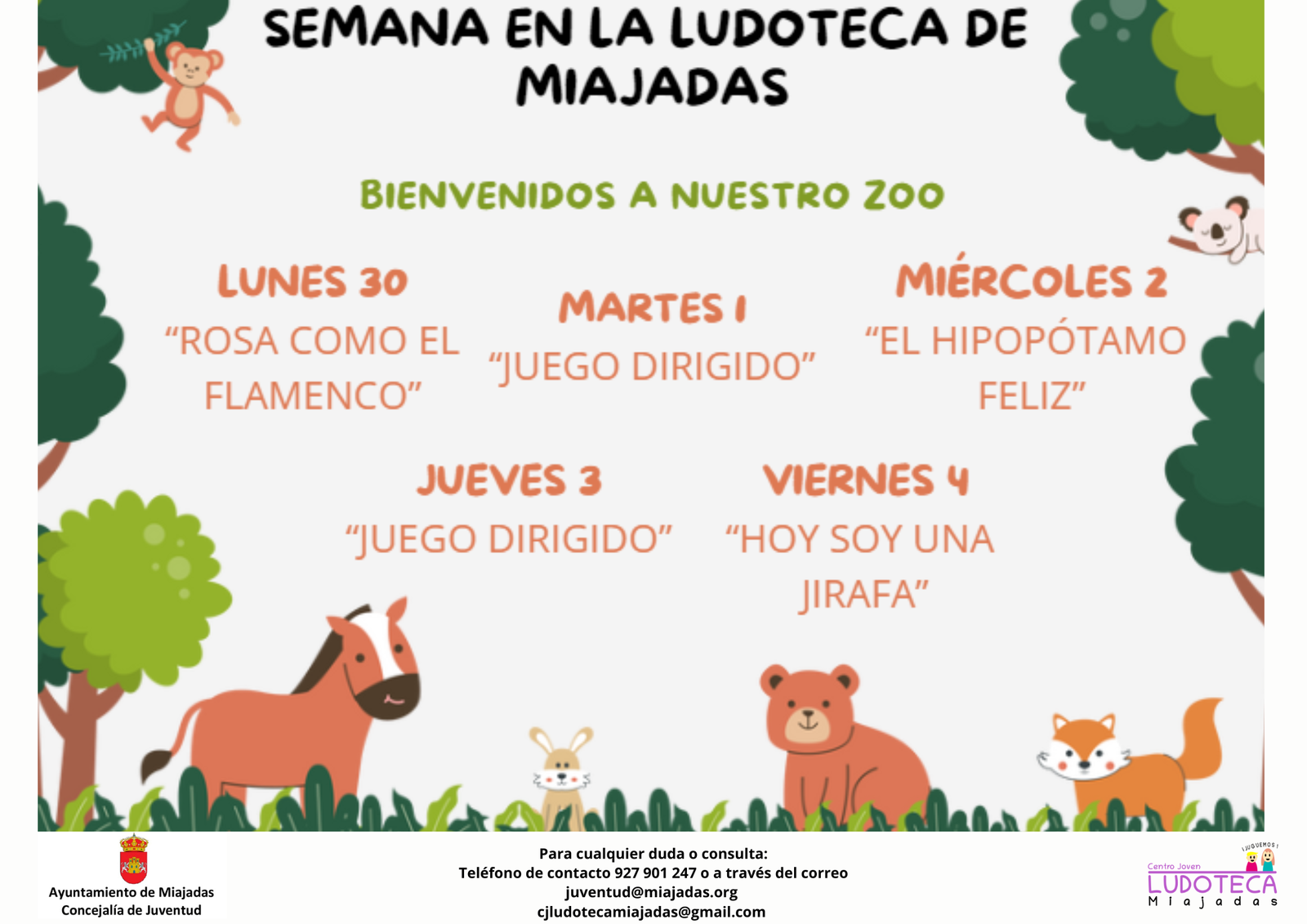 «Descubre la magia del Zoo en nuestra Ludoteca: aventuras y aprendizajes para todos los pequeños»
