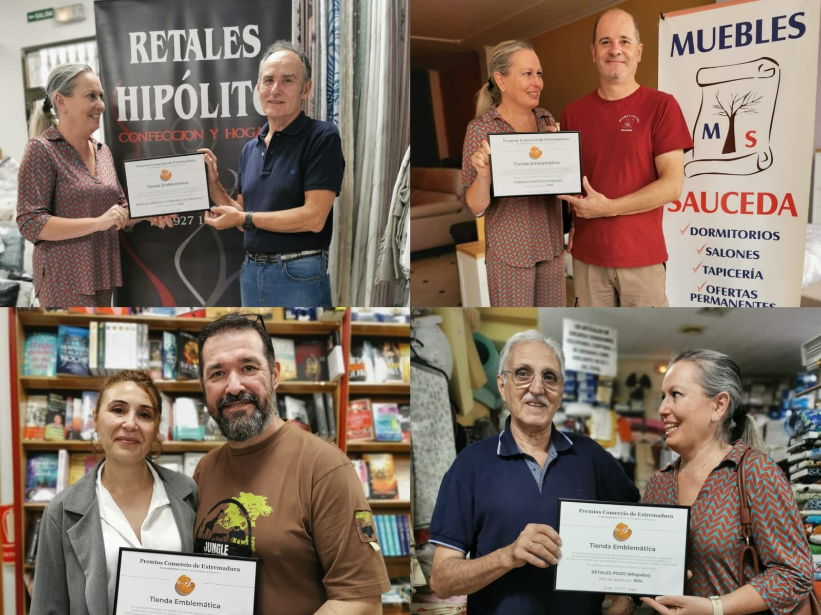 4 Empresas de Miajadas Reconocidas por Sus Logros en el II Foro de Comercio de Extremadura