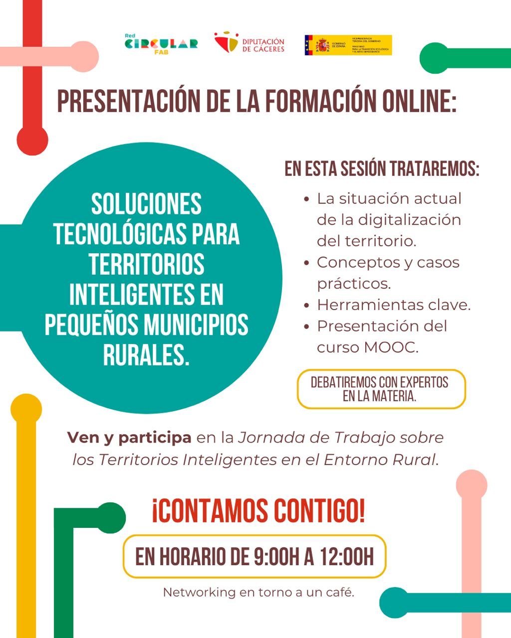 Sesión de Innovación Digital en el Ámbito Rural: Desarrollo de Proyectos Inteligentes en los Centros Circular FAB