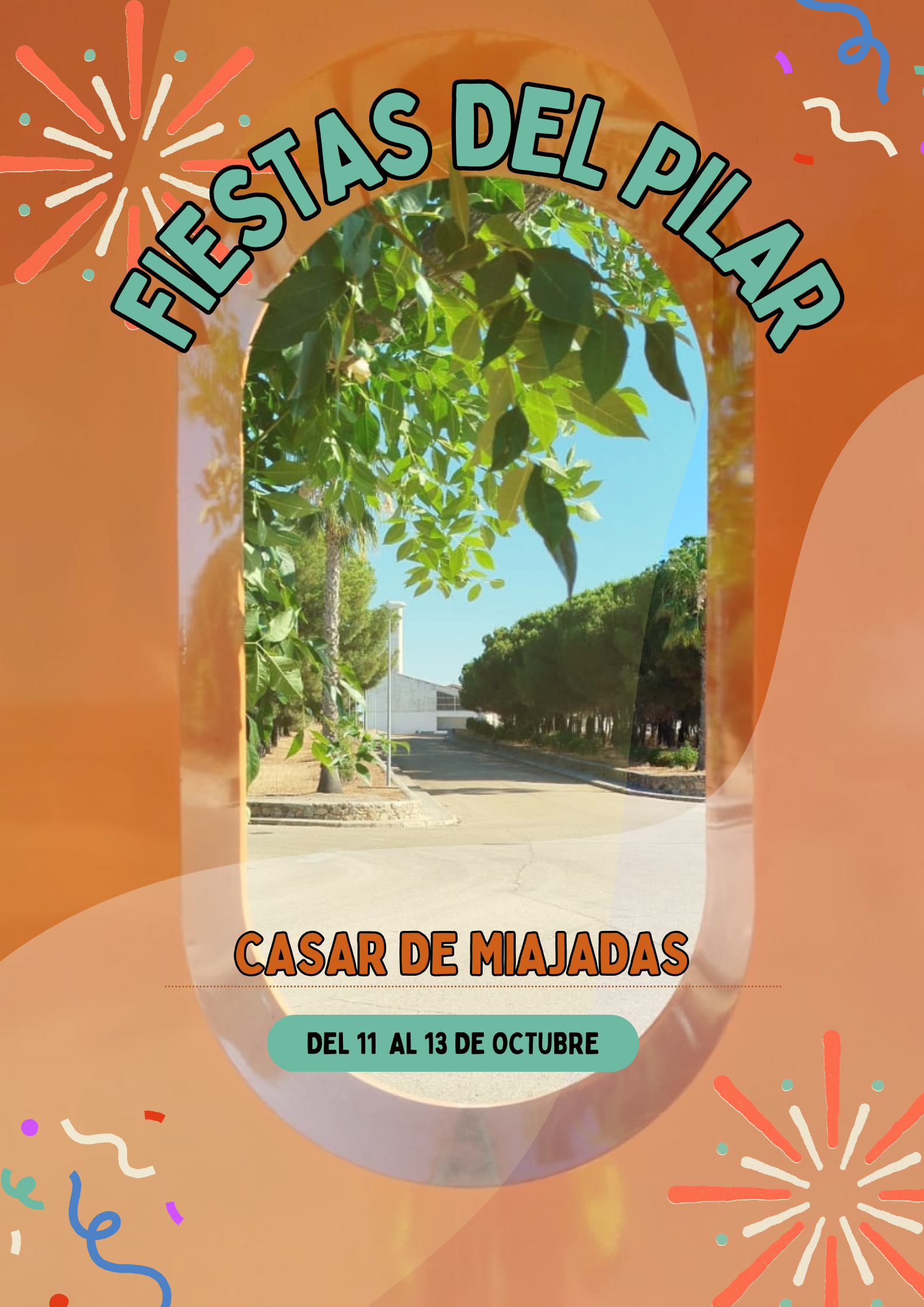 Fiestas del Pilar en Casar de Miajadas: Un Fin de Semana Lleno de Diversión y Convivencia del 11 al 13 de Octubre