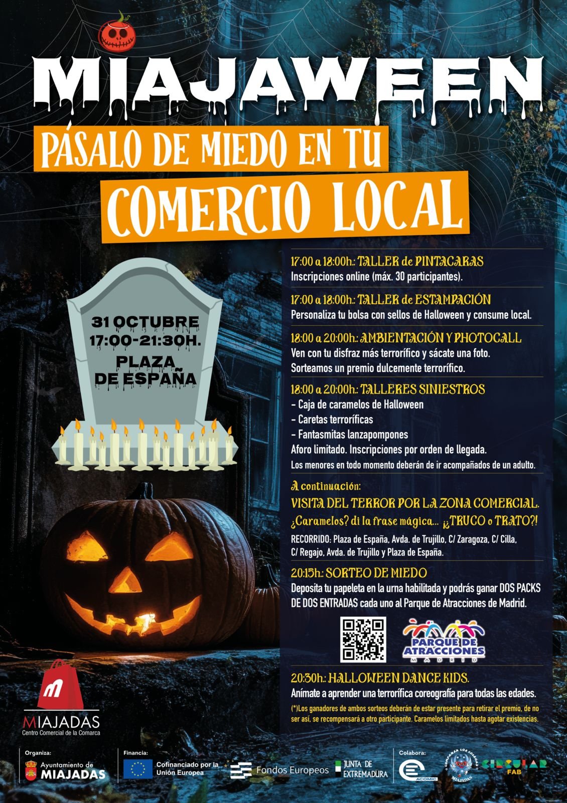 Halloween en Miajadas: Una Noche de Terror y Magia que No Te Puedes Perder