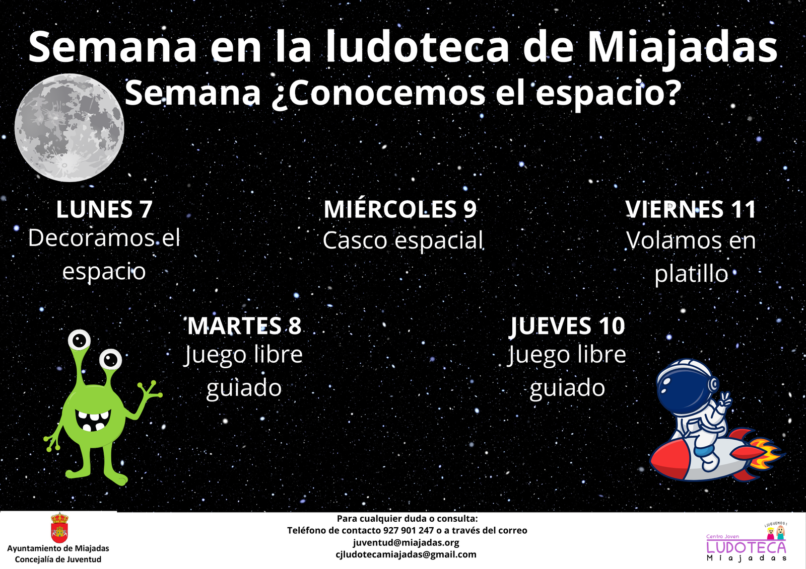 Semana de Actividades Creativas y Educativas en la Ludoteca para Todas las Edades