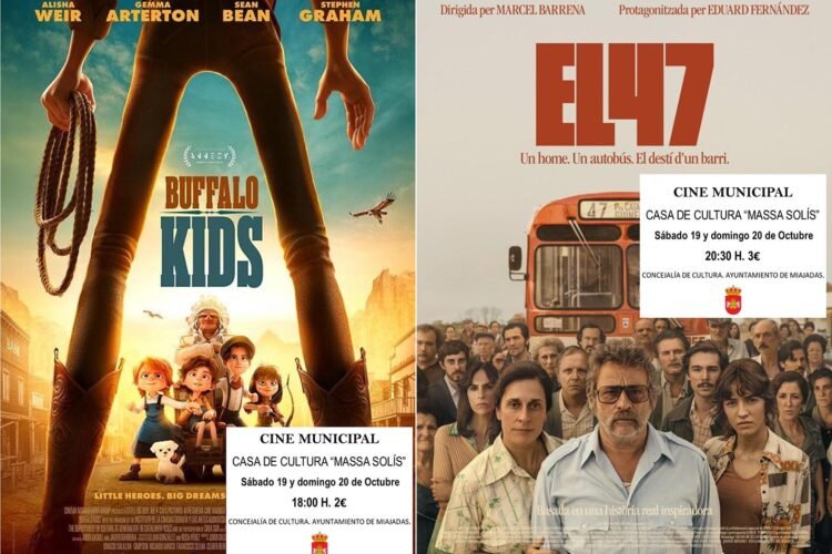 Cartelera de cine para este fin de semana: «Buffalo Kids» y «El 47» – Una aventura emocionante y dramática en las salas de cine.
