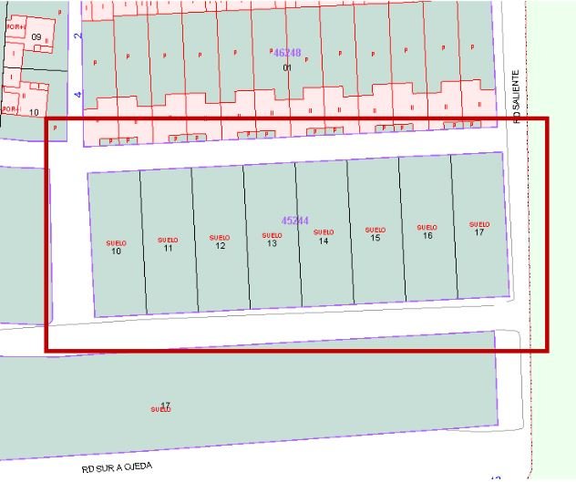 Viviendas y naves agroindustriales en Alonso de Ojeda: parcelas y solares para construcción inmobiliaria