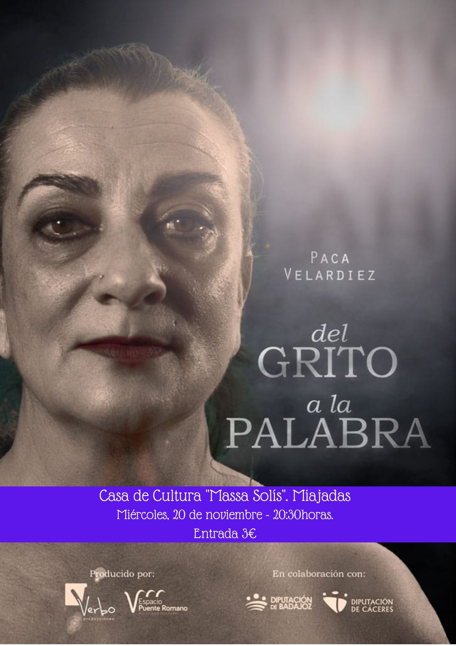 «De la Voz al Discurso: Un Viaje de Palabras en Miajadas, el Miércoles 20 de Noviembre»