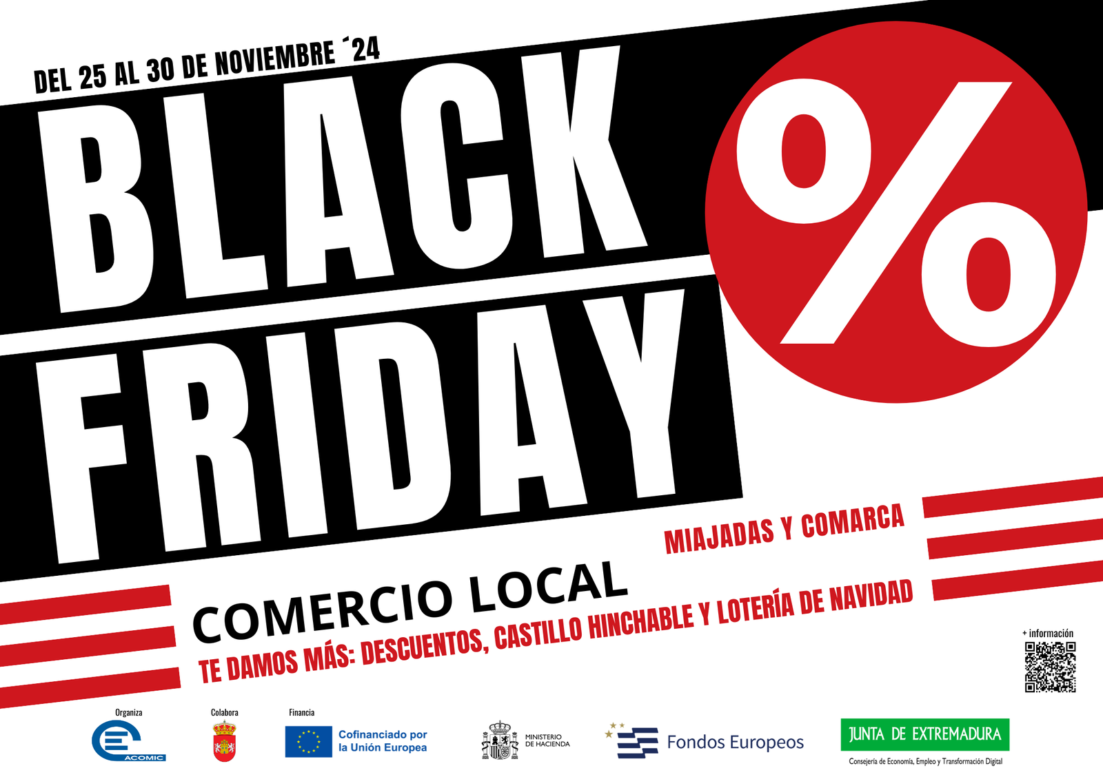 El Black Friday en Miajadas y Comarca: Más que descuentos, una experiencia de compras inigualable