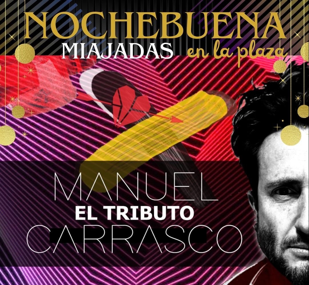 Fiesta de Nochebuena con homenaje a Manuel Carrasco y animación musical vibrante