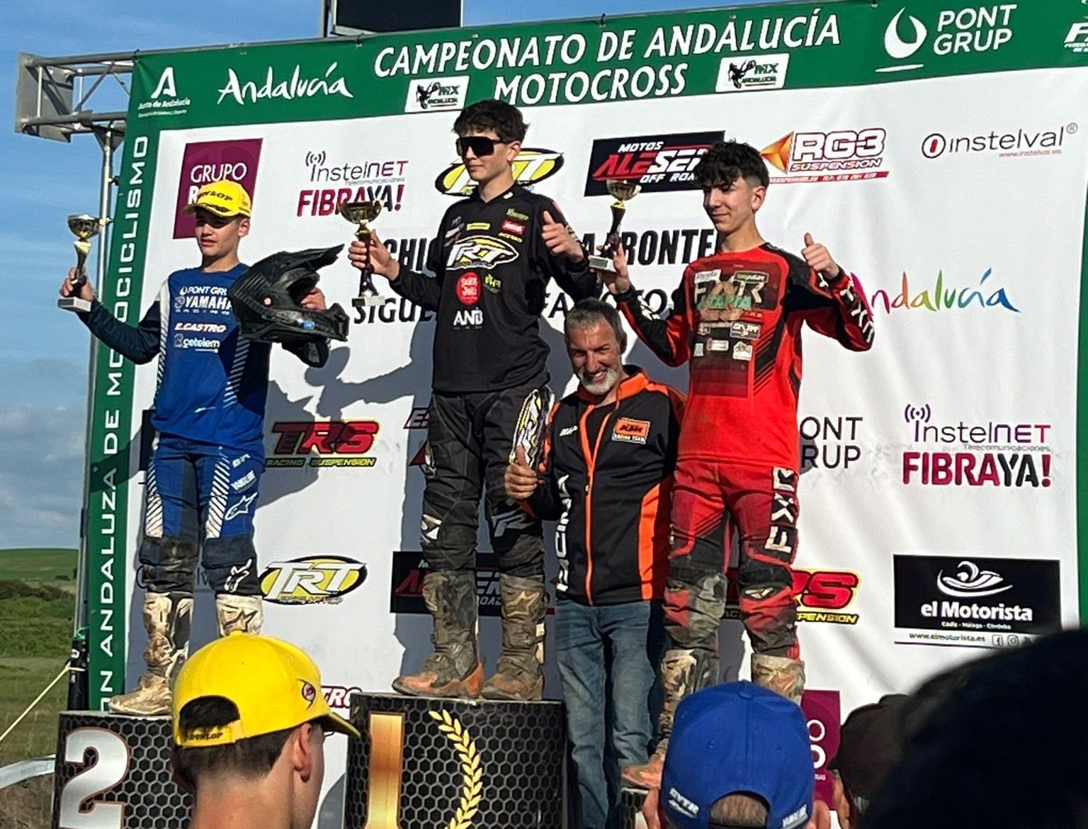 Samuel Tapia logra el tercer puesto en 125 cc. en la primera carrera del Campeonato Andaluz