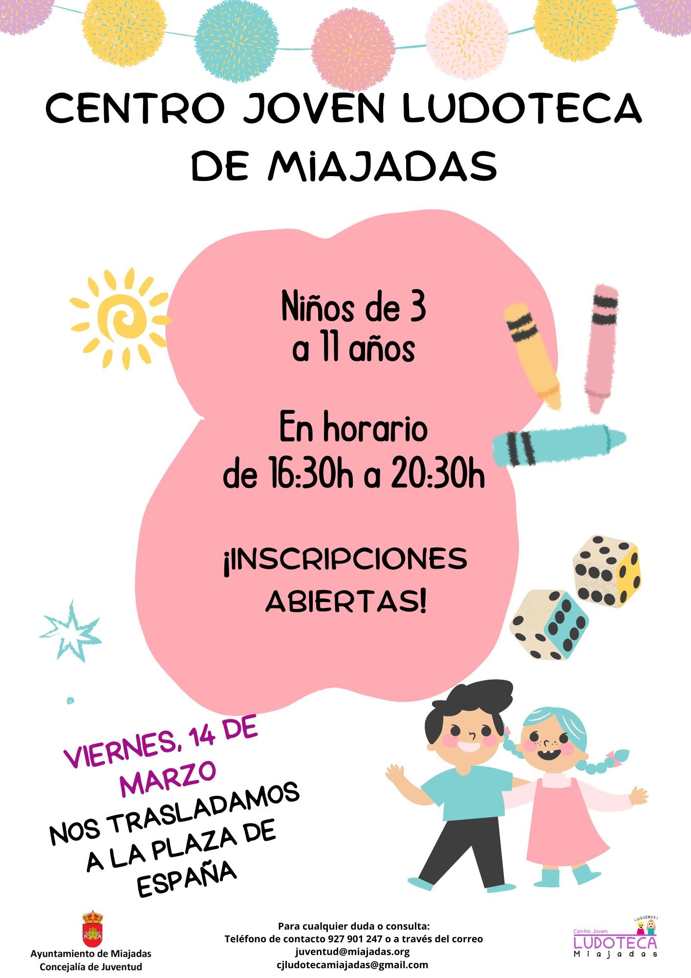 Inscripciones abiertas para niños en ludotecas de Semana Santa en Logroño, ¡no te pierdas la oportunidad