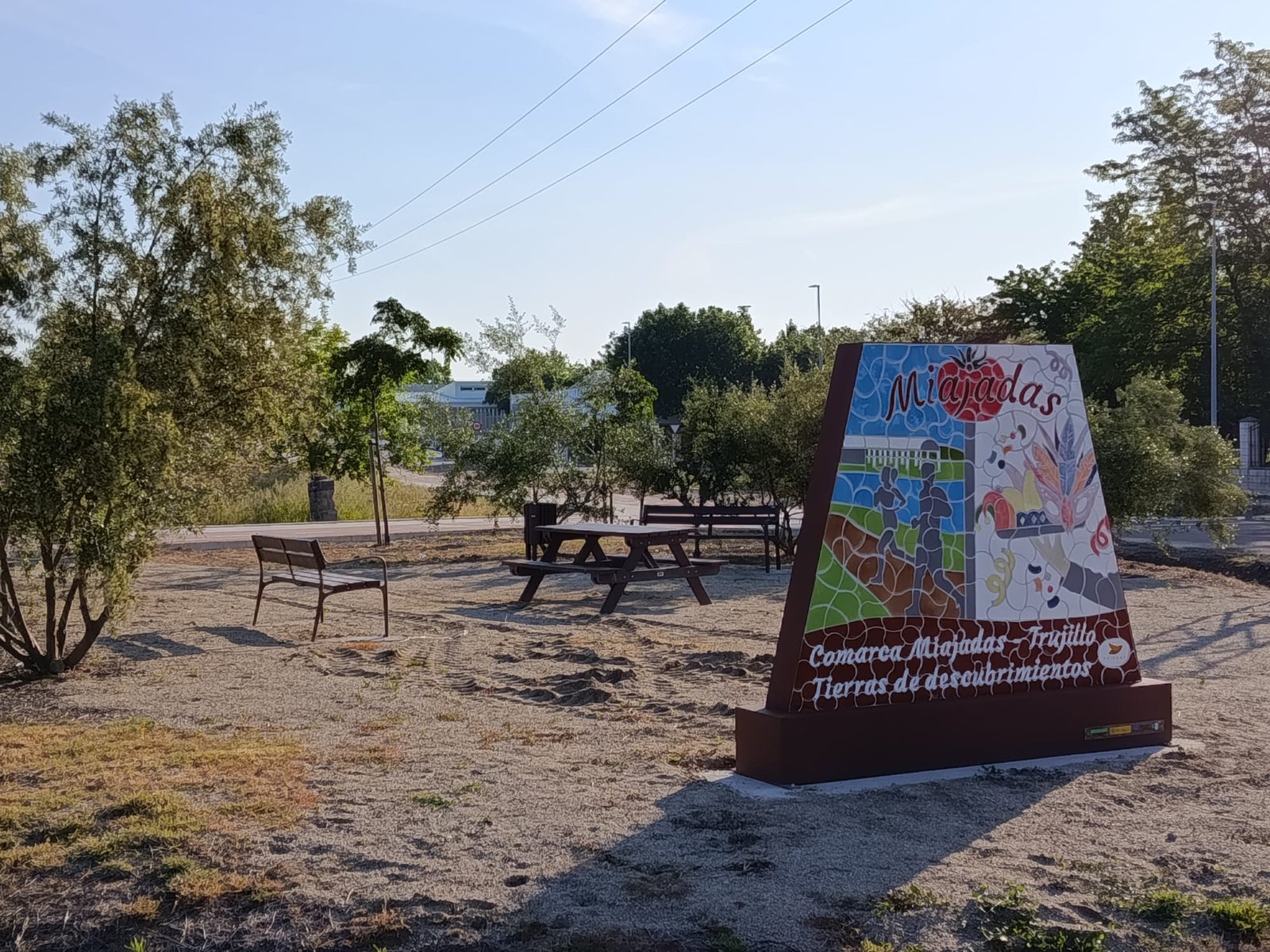 Descubre el nuevo parque de descanso en la rotonda frente a la Laguna Nueva, ¡un oasis de tranquilidad