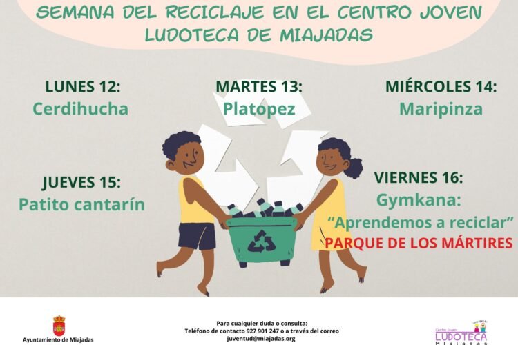 Semana de Reciclaje en la Ludoteca: Descubre los Secretos para un Futuro Sostenible