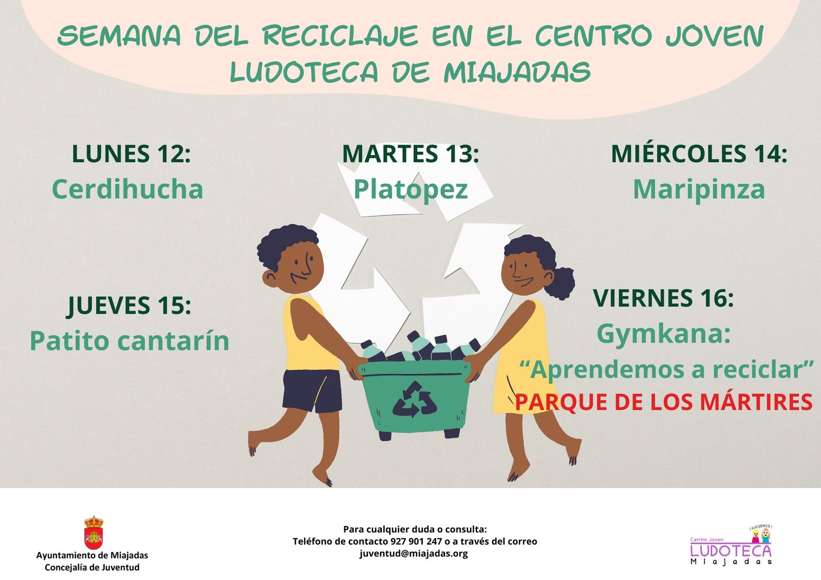 Semana de Reciclaje en la Ludoteca: Descubre los Secretos para un Futuro Sostenible
