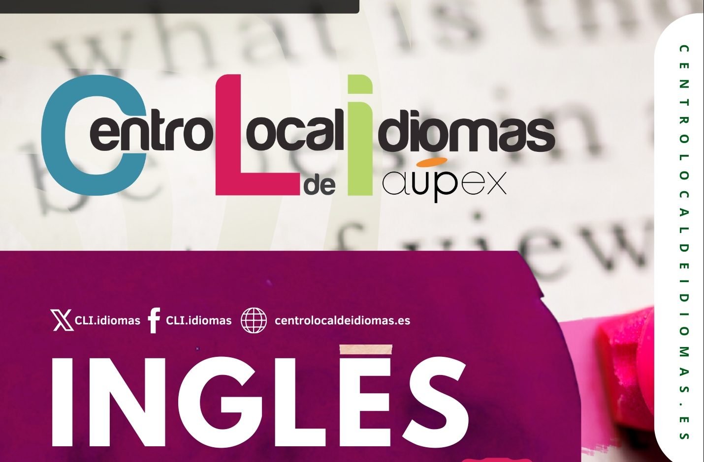 Matriculación abierta en el Centro Local de Idiomas de Miajadas: ¡Descubre tus habilidades lingüísticas