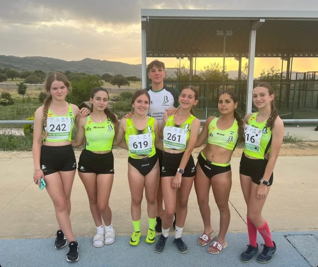 Éxitos del Club Atletismo Miajadas en el Campeonato de Extremadura Judex: Logros Impresionantes en las Categorías Prebenjamín a Infantil