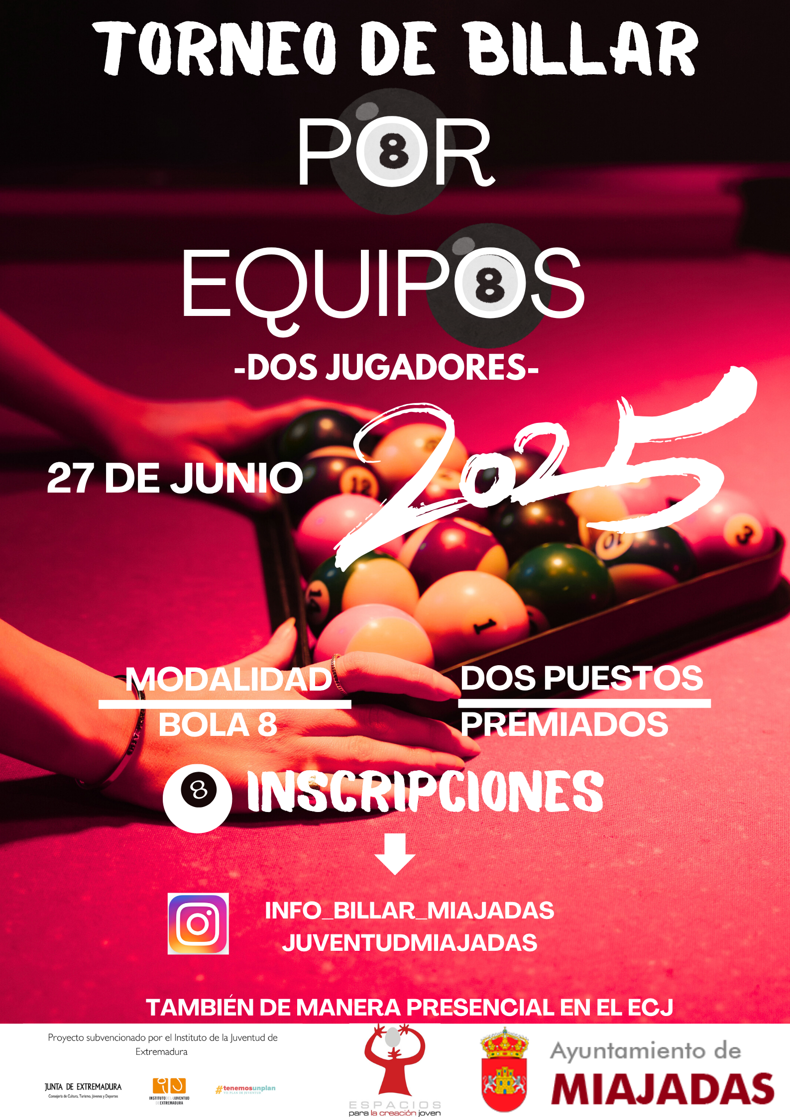 Torneo de Billar por Parejas: ¡Un Desafío Inolvidable en el ECJ