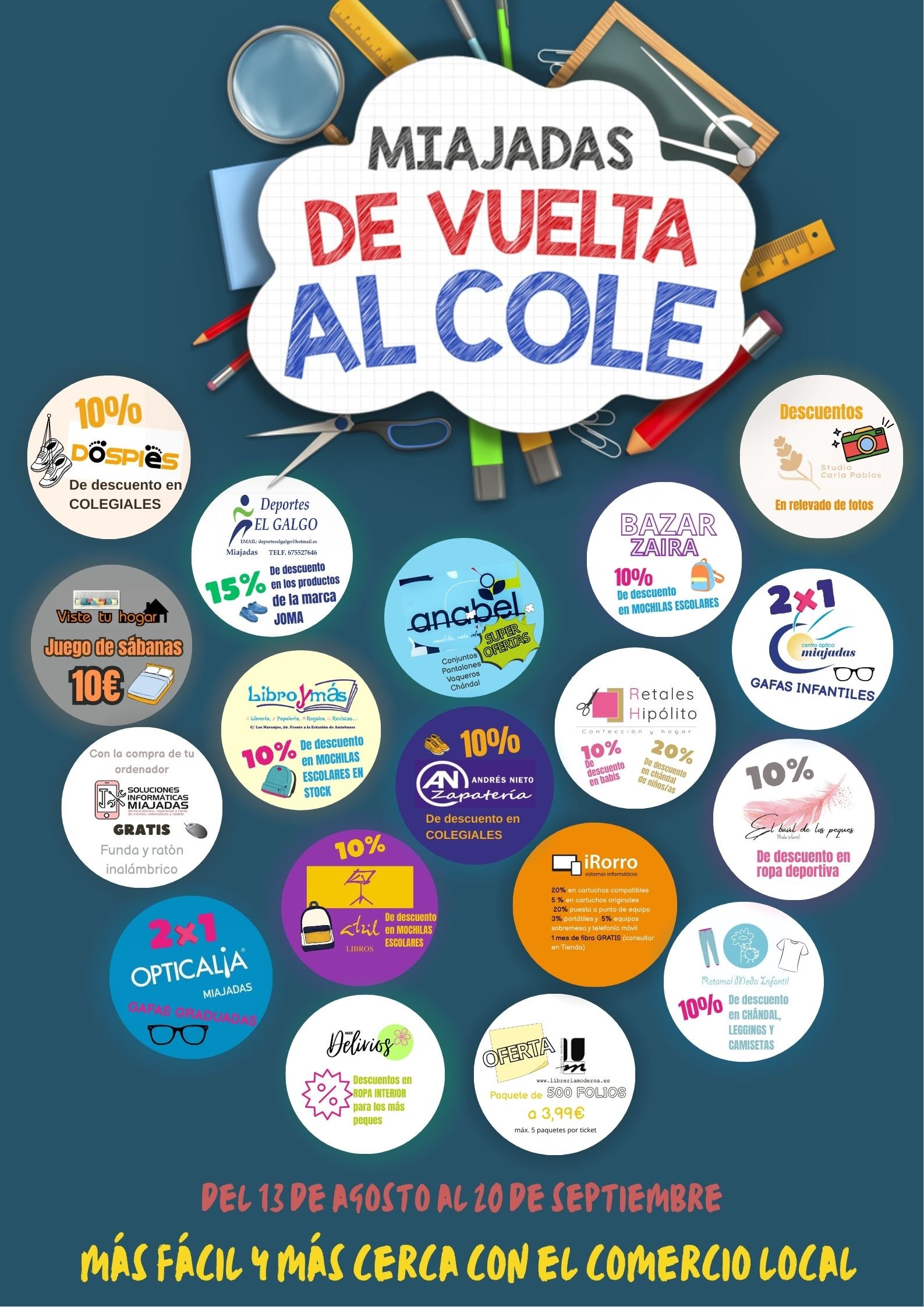 «Regresar al colegio en Miajadas: Un nuevo año lleno de aprendizaje y aventuras»