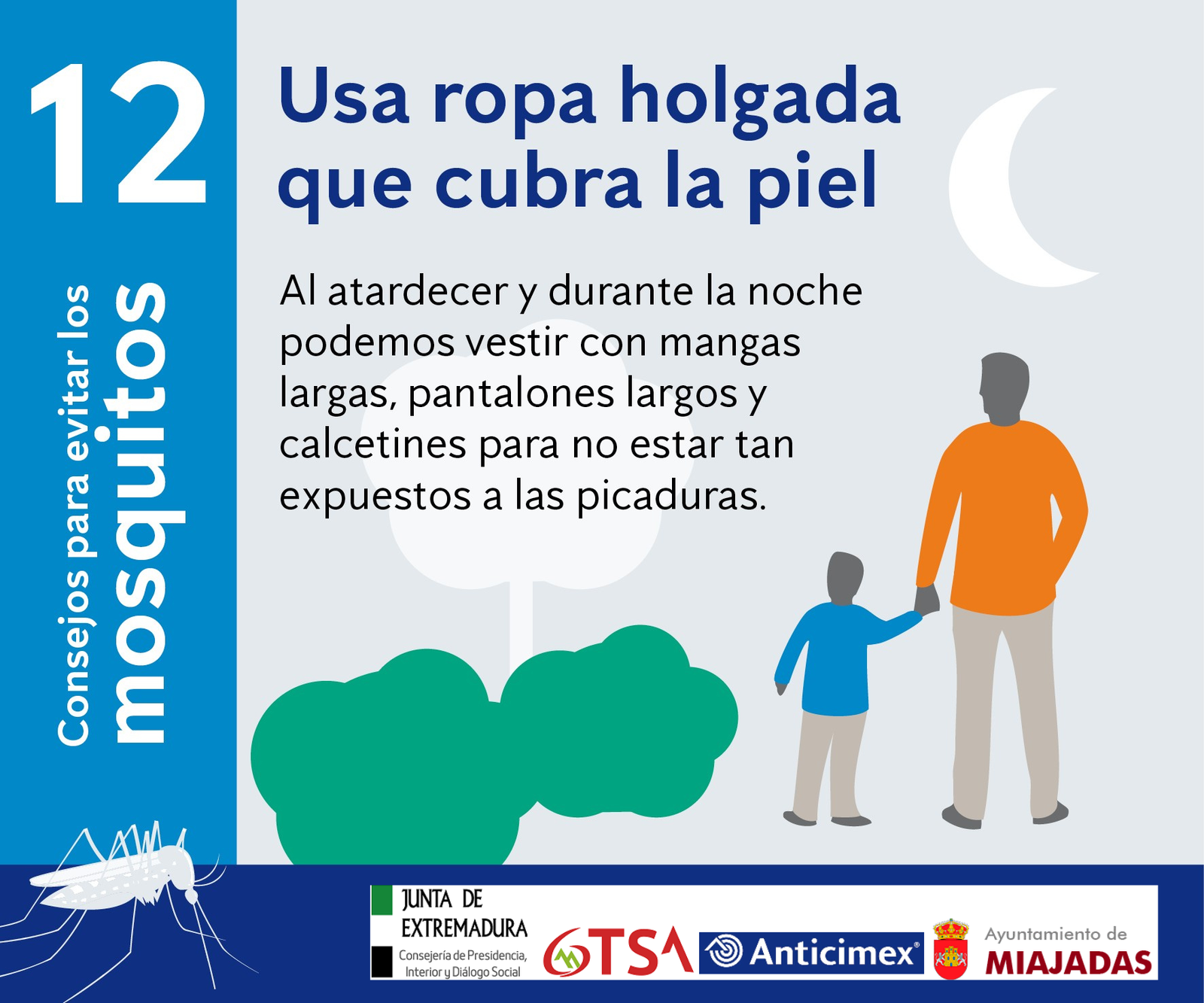 Plan intensivo para control efectivo de mosquitos esta semana en Miajadas, Alonso de Ojeda y Casar de Miajadas