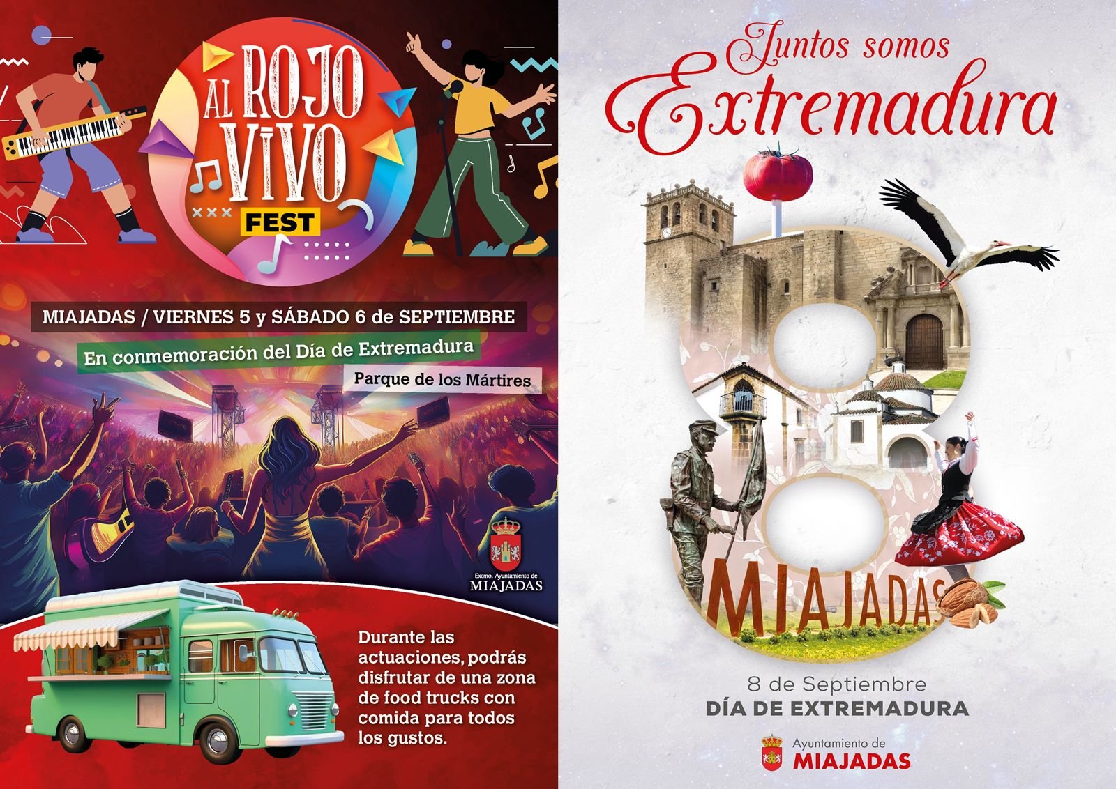 Miajadas se alista para vivar el Día de Extremadura con un programa lleno de actividades únicas y festivas