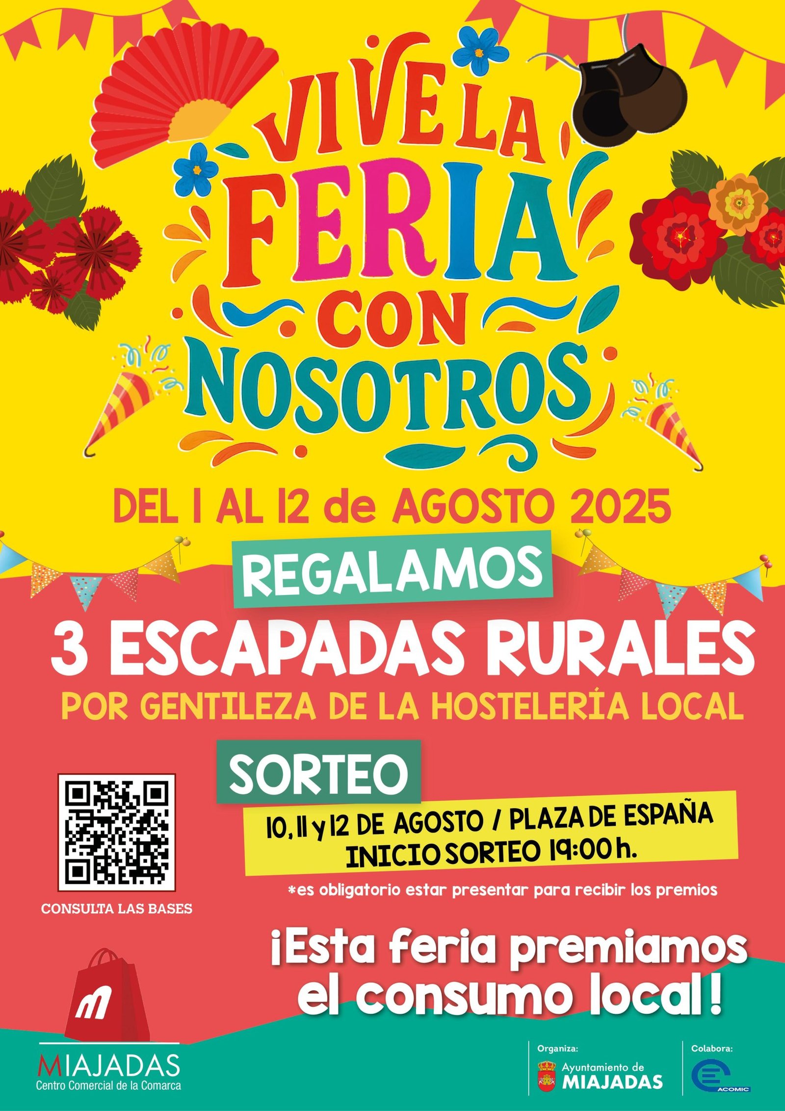 Miajadas potencia su propuesta culinaria con promoción exclusiva durante la Feria de Día