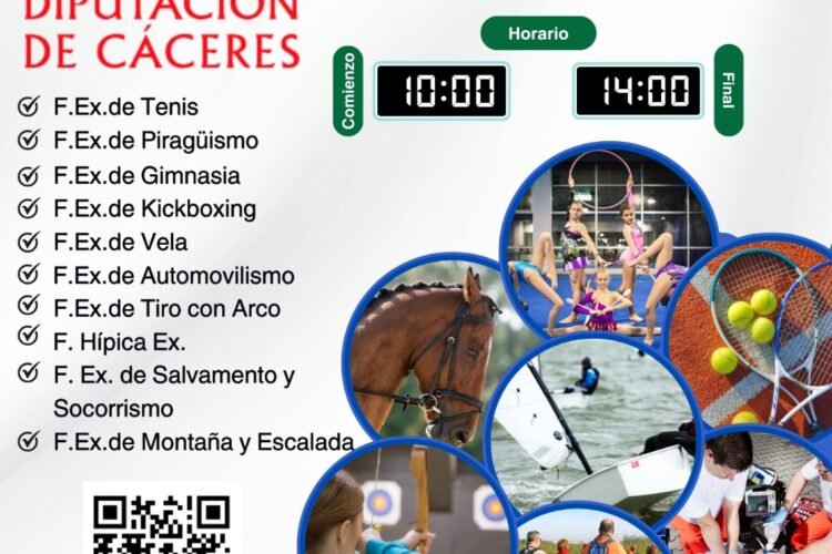 Miajadas será el epicentro deportivo este fin de semana con el Programa de Activación Rural Federativa