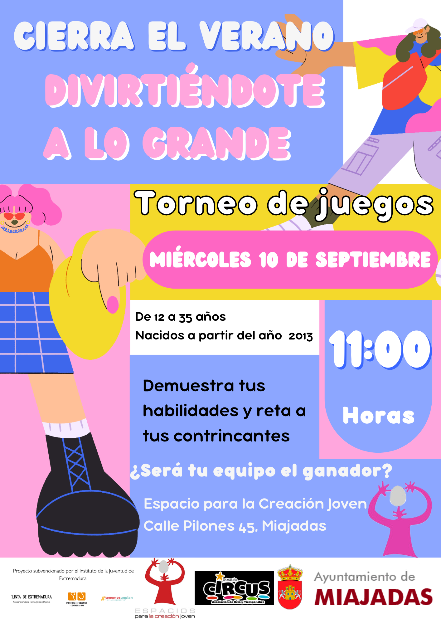 Gran torneo de videojuegos para jóvenes en el Espacio de Creación de Miajadas, ¡participa y diviértete!